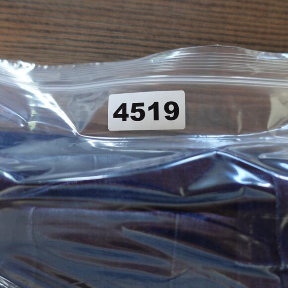 Collectif London Jeans 2 XXS Dark Blue High Waisted Wide Leg Retro Vintage Pinup - Picture 11 of 11